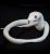 Silicone snake with shape memory