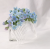 Forget me not wedding hair comb 1 adorable decor blue flower