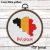 Belgium Map Cross Stitch pattern modern, Belgie Flag Easy Xstitch