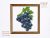 Grape cross stitch pattern