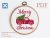 Christmas truck Merry Christmas cross stitch pattern