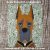 Great Dane with Cropped Ears Quilt Block PDF Pattern