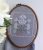 White Flowers cross stitch pattern pdf, Primitive Floral pattern